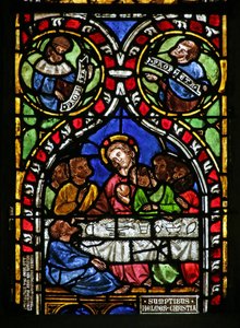Window depicting the Last Supper